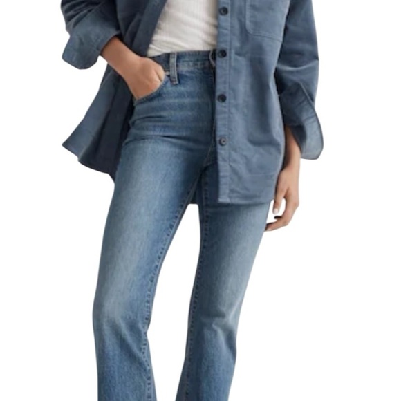 Madewell Tops - Madewell Corduroy Twill Oversized Shirt Jacket
